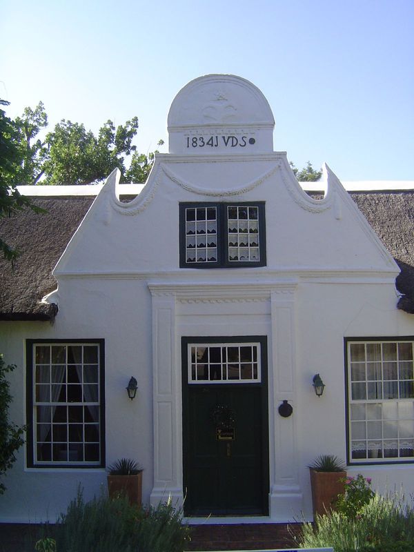 The house was built by one Johannes Rothmann. The letters JVDS apparently stand for "Jaar Van De Slaven," the Year of the Slaves. That would