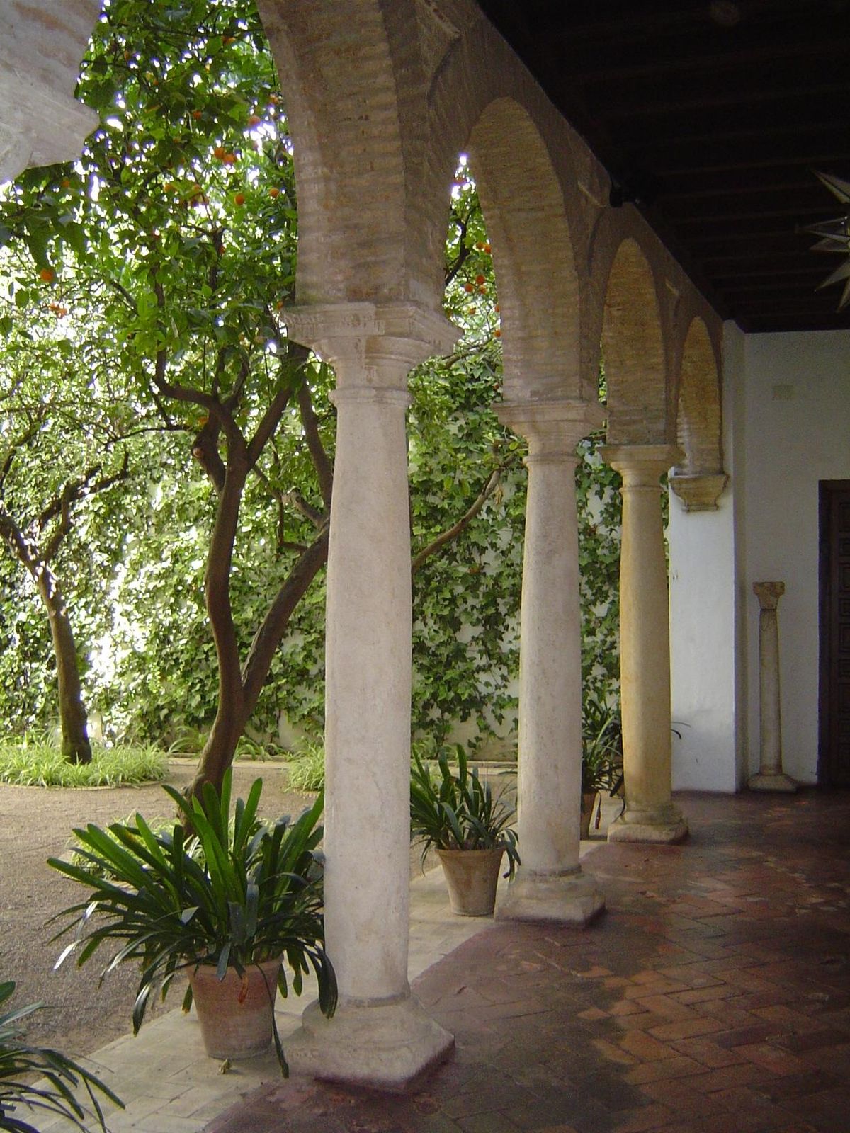 Another of the Viana palace's 14 courtyards: the chapel courtyard.