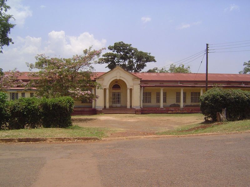 The district government offices, built in 1930.