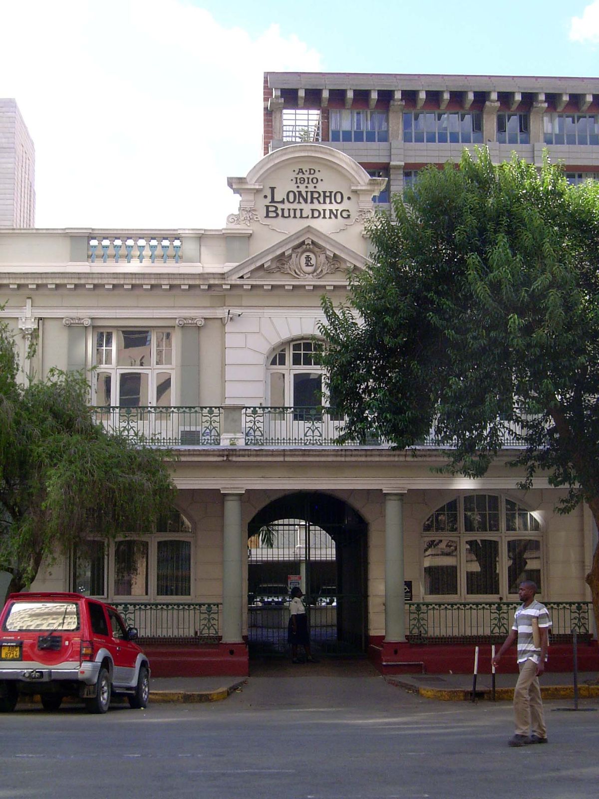 The Lonrho Building of 1910 was another Cope-Christie project. The company was founded in 1909; it still operates, though not from these qua