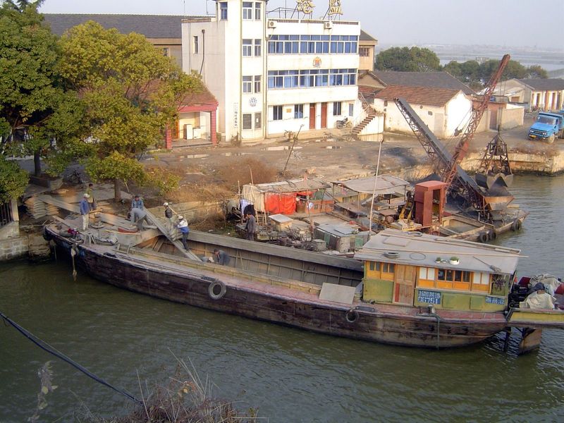 Want to see real Zhouzhouang? How about dredgers?