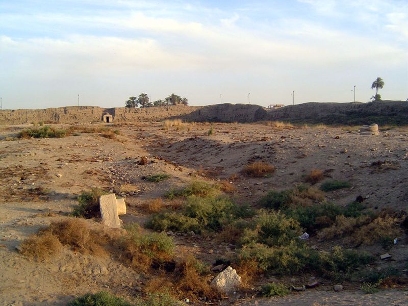 We're come to the southeast corner of the central enclosure, an area where the priests of the temple lived.