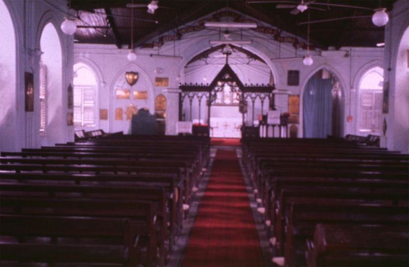 The Bolarum church, serving the British forces stationed near Secunderabad.