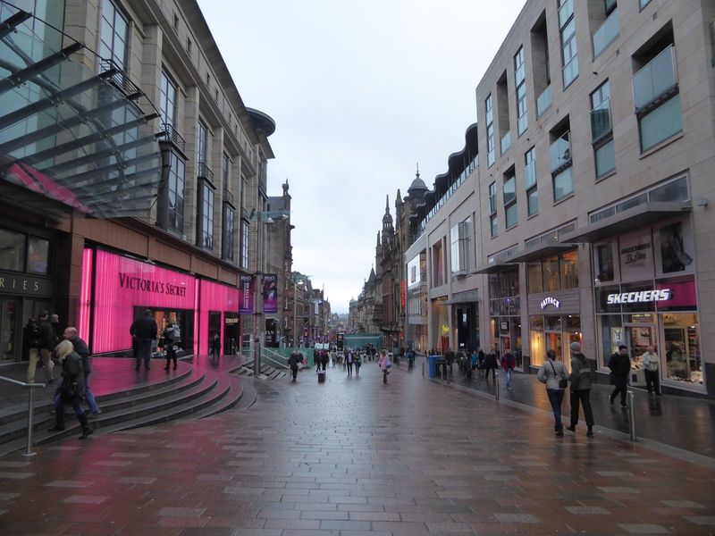 We could continue east another half dozen blocks to High Street, which survives and was spared conversion to the never-built eastern side of