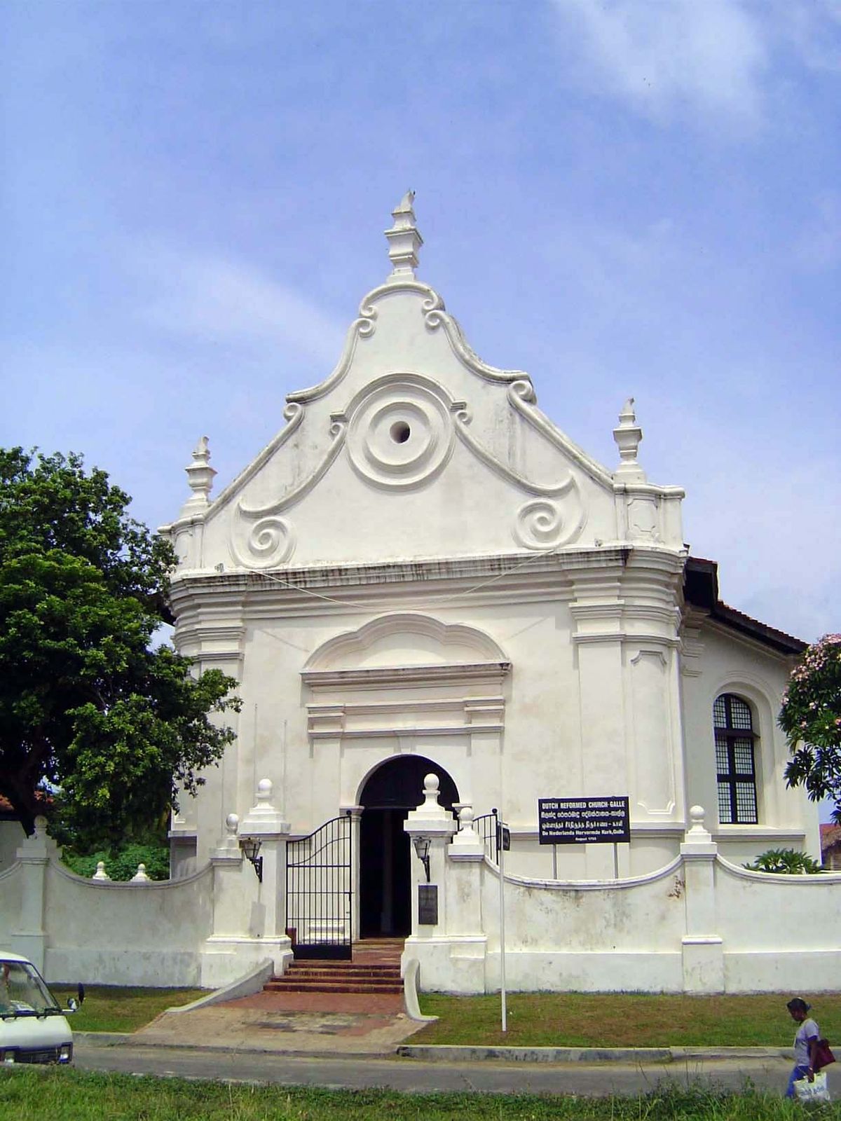 The Dutch Reformed Church, from 1755, may be more interesting.
