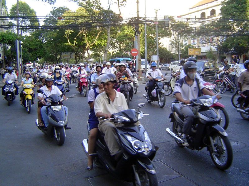 HCMC traffic.