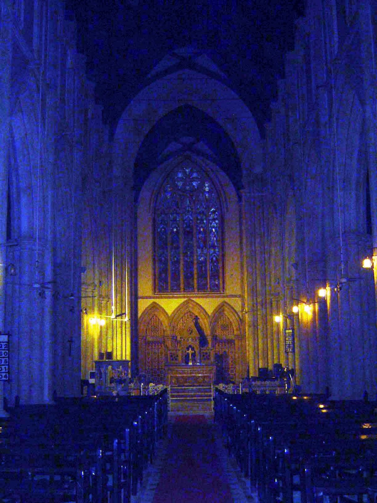 The nave.