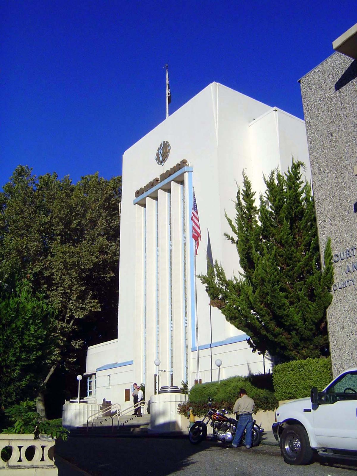 The Nevada County courthouse is similarly from the '30s.