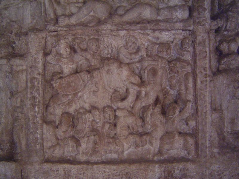 And a third, presumably a battle scene.