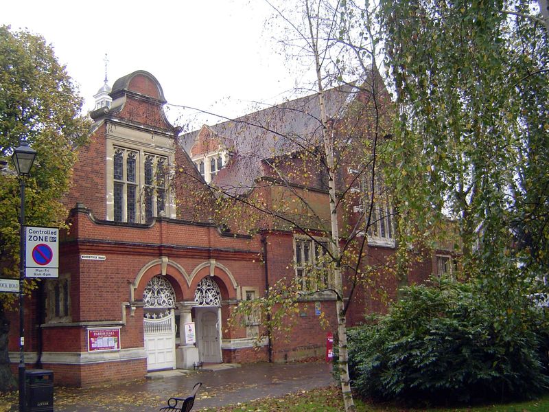 Adjoining it is a parish center, used now, among other things, for a nursery school.