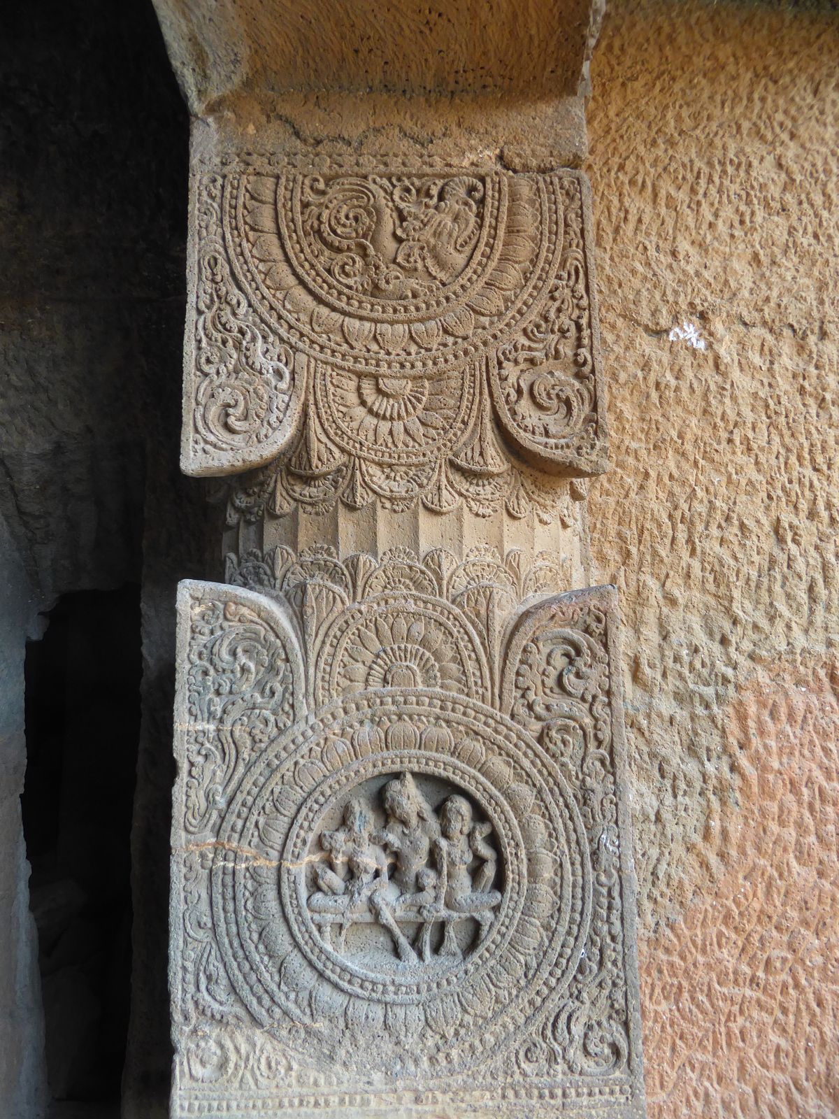 Still with 24 and looking at a pilaster. Hey, if this is the ascetic life, maybe monasteries aren't so bad.
