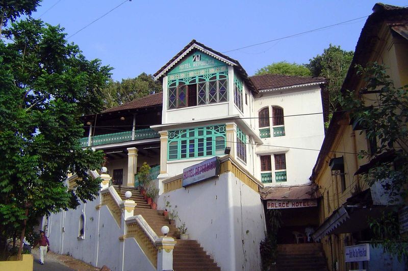 This old house has become a hotel.