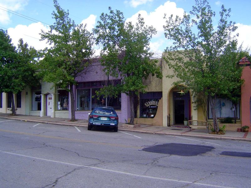 Studios along a street that's not quite as energetic as people would like.