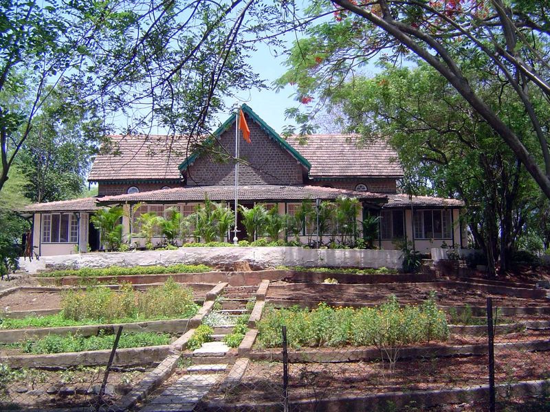 Vice-chancellor's lodge, a classic British-era home.