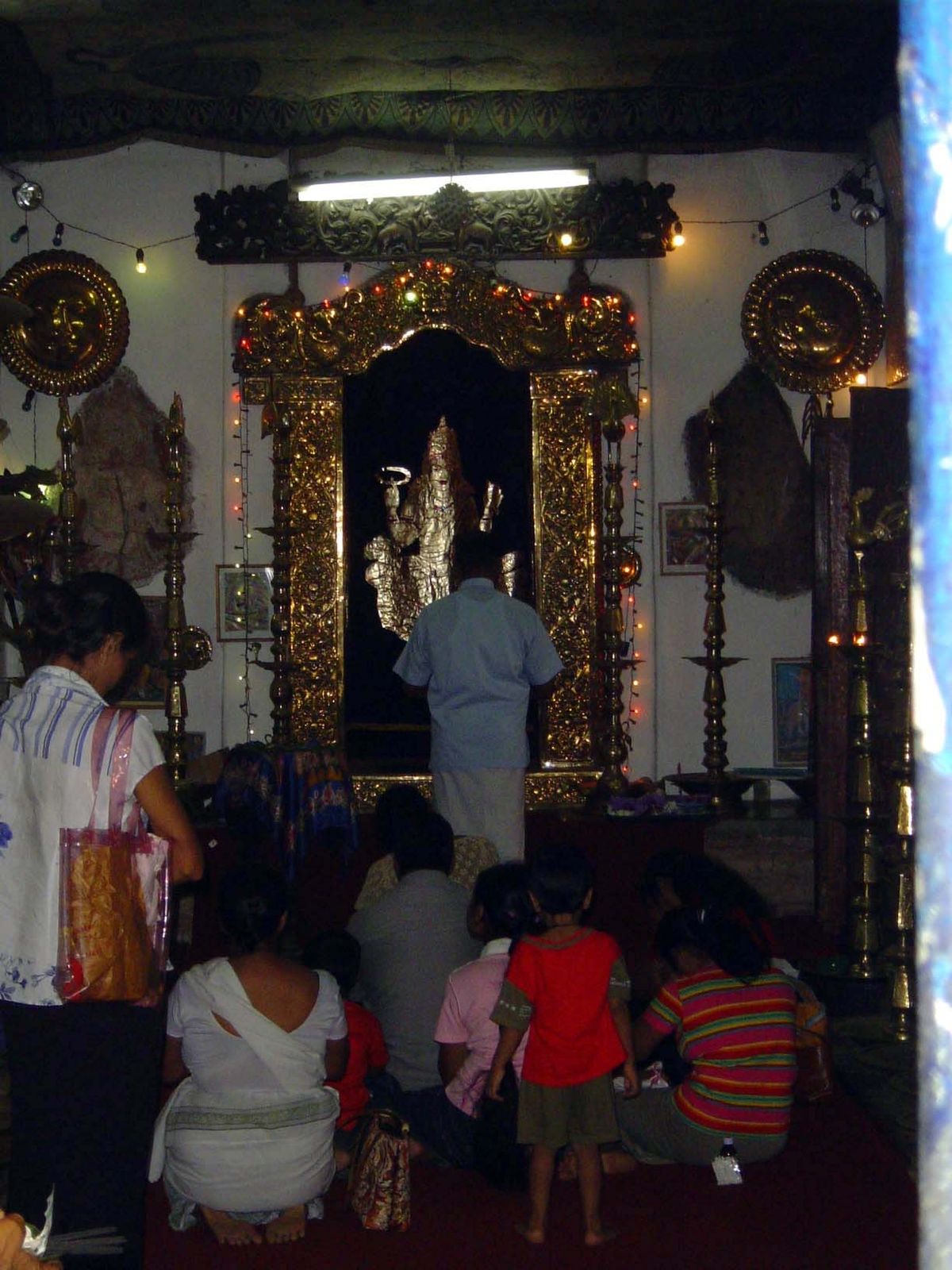 The interior.