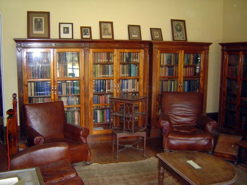 Bookcases.
