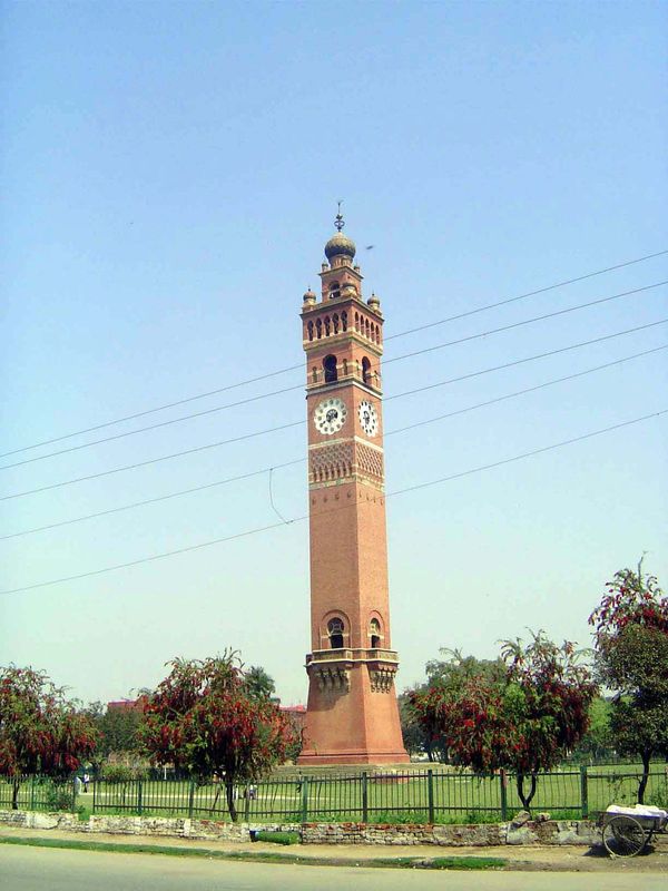 The Husainabad clock tower, built at the expense of local land barons properly, the taluqdars to commemorate George Couper, Henry Lawrence's
