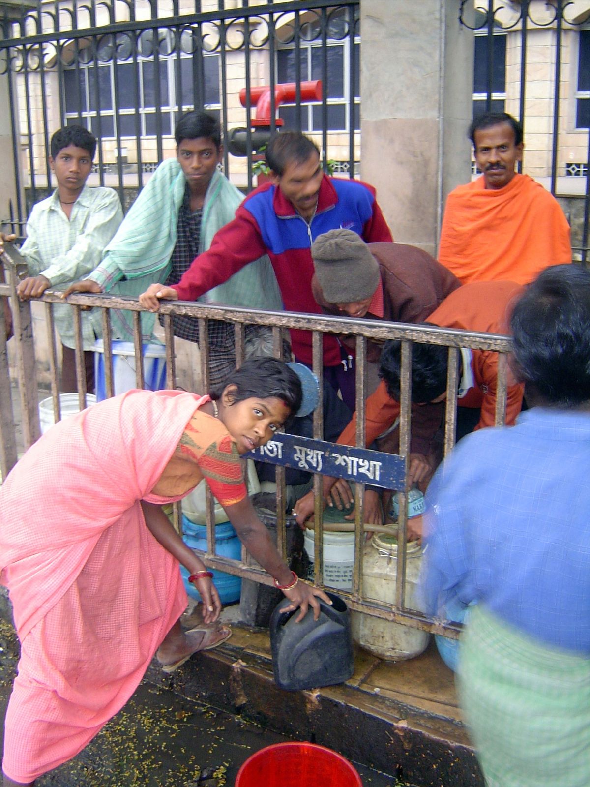 Water from a street tap.