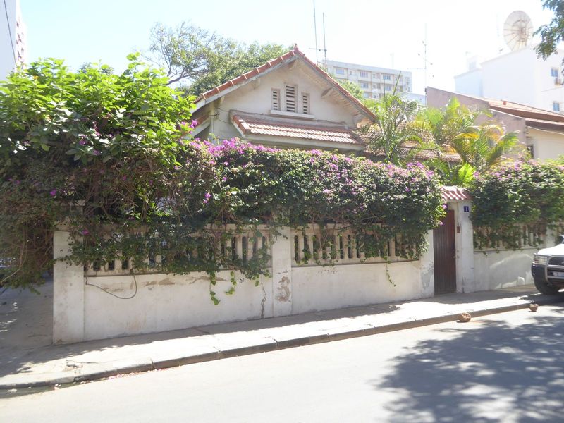 The houses built here are hard to see. Many have been demolished, and the survivors are buried in Bougainvillea.
