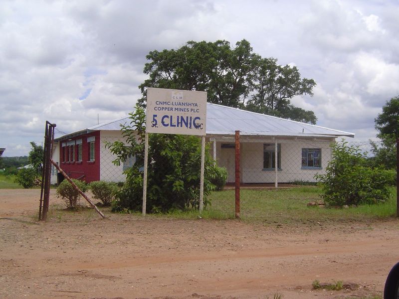 Nearby, the mining company runs its own clinics.