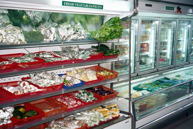 Around the corner, a grocery store with wrapped-produce and frozen-food sections that nobody who knew India 20 years ago ever thought they'd
