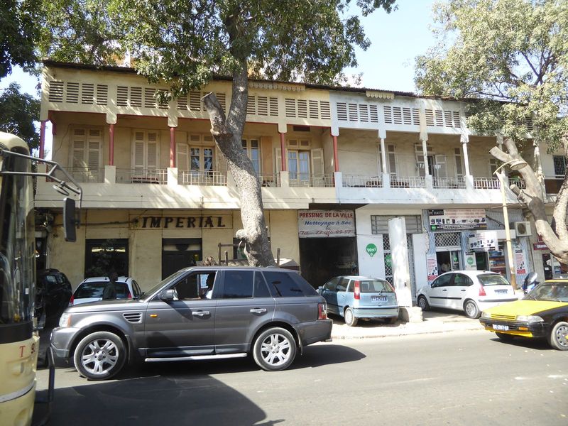 Just off the plaza, here's an old hotel that's kept its old name.