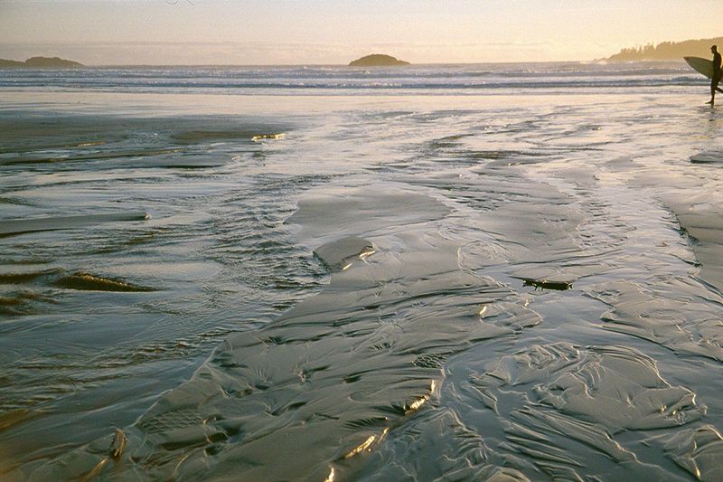 A hydraulic laboratory at Chesterman Beach, which lies north of the Long Beach Unit of the national park.