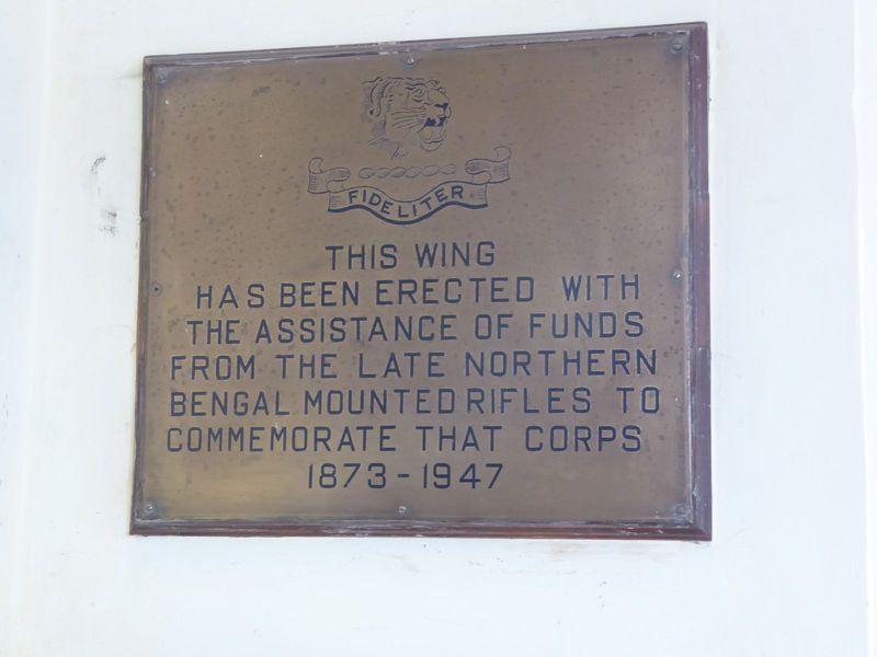 The Art Deco wing was funded by and for a disbanded military unit.