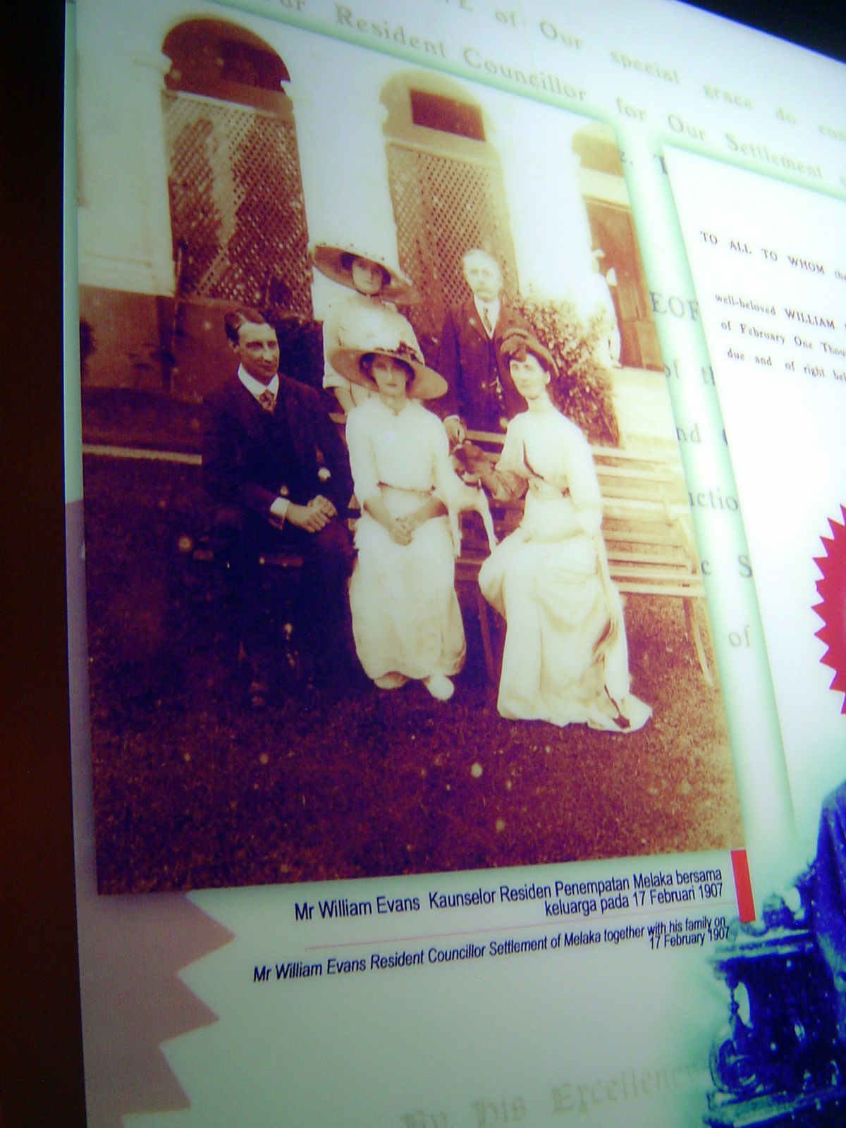 On display, some Edwardian occupants.