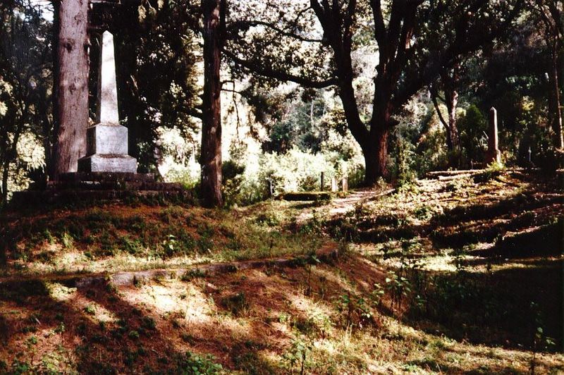 A pleasanter spot: a cemetery at Kodaikanal.