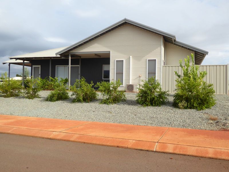 A new house, with Colorbond steel all round and little money wasted on water. The realtor will praise it as sustainable.