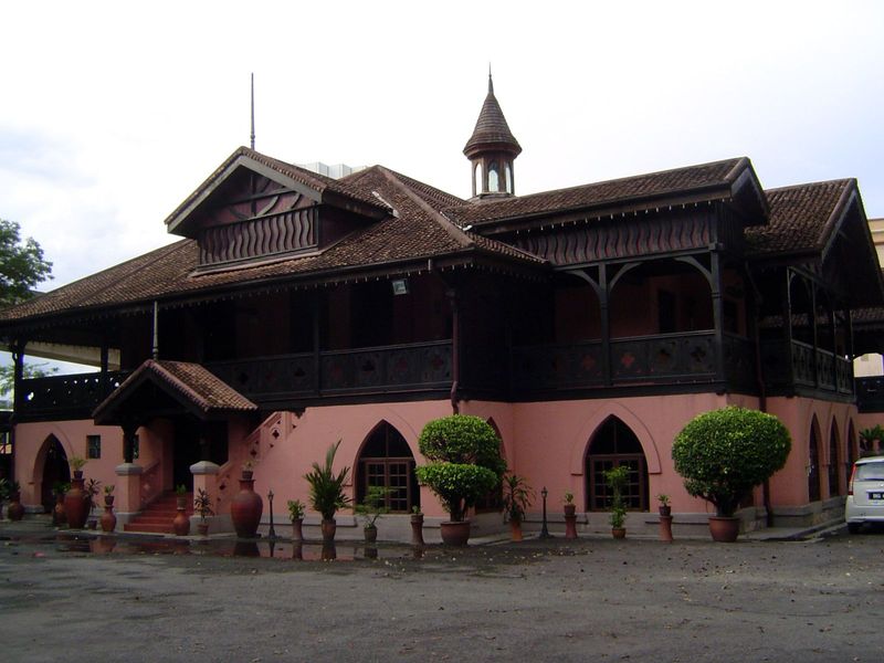 A more exotic house, now the Taman Budaya Kuala Lumpur, a government sponsored cultural center.