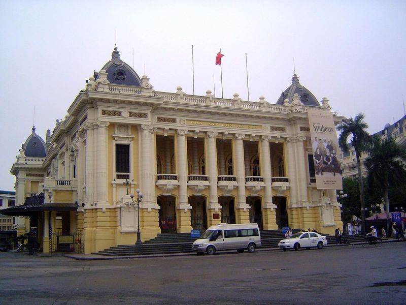 Ironically, the architect of Hanoi's grandest classical pile remains unknown. Built as the Municipal Theater, it is commonly called the Oper