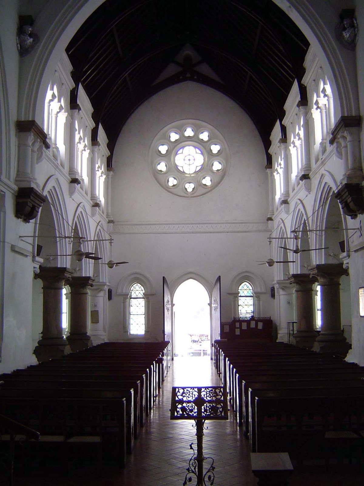 The nave.