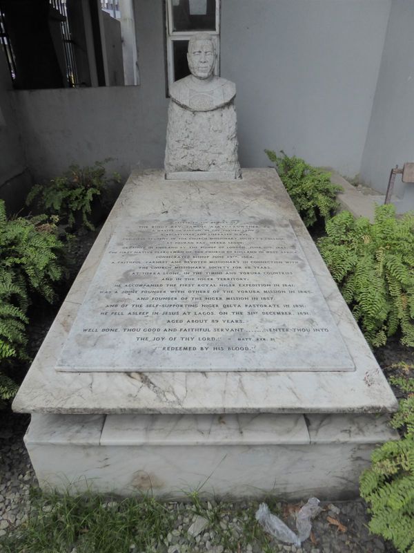 Bishop Samuel Crowther was captured at age 12 by Fulani raiders and sold to the Portuguese. Rescued by the Royal Navy, he was sent to Freeto