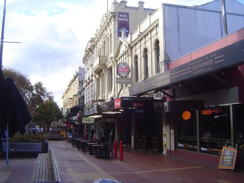 Cuba Street has gone and gotten itself pedestrianized.