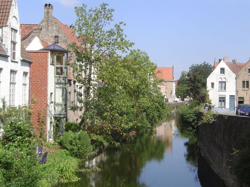 The city is roughly trisected by narrower internal canals, whose presence explains Bruges' reputation as "the Venice of the North."