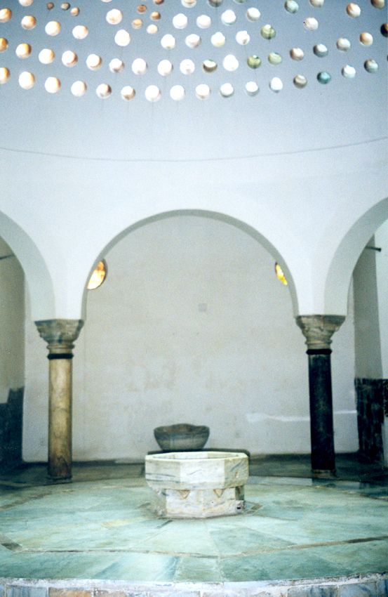 Near the fortress, el-Jazzar built this Turkish bath.