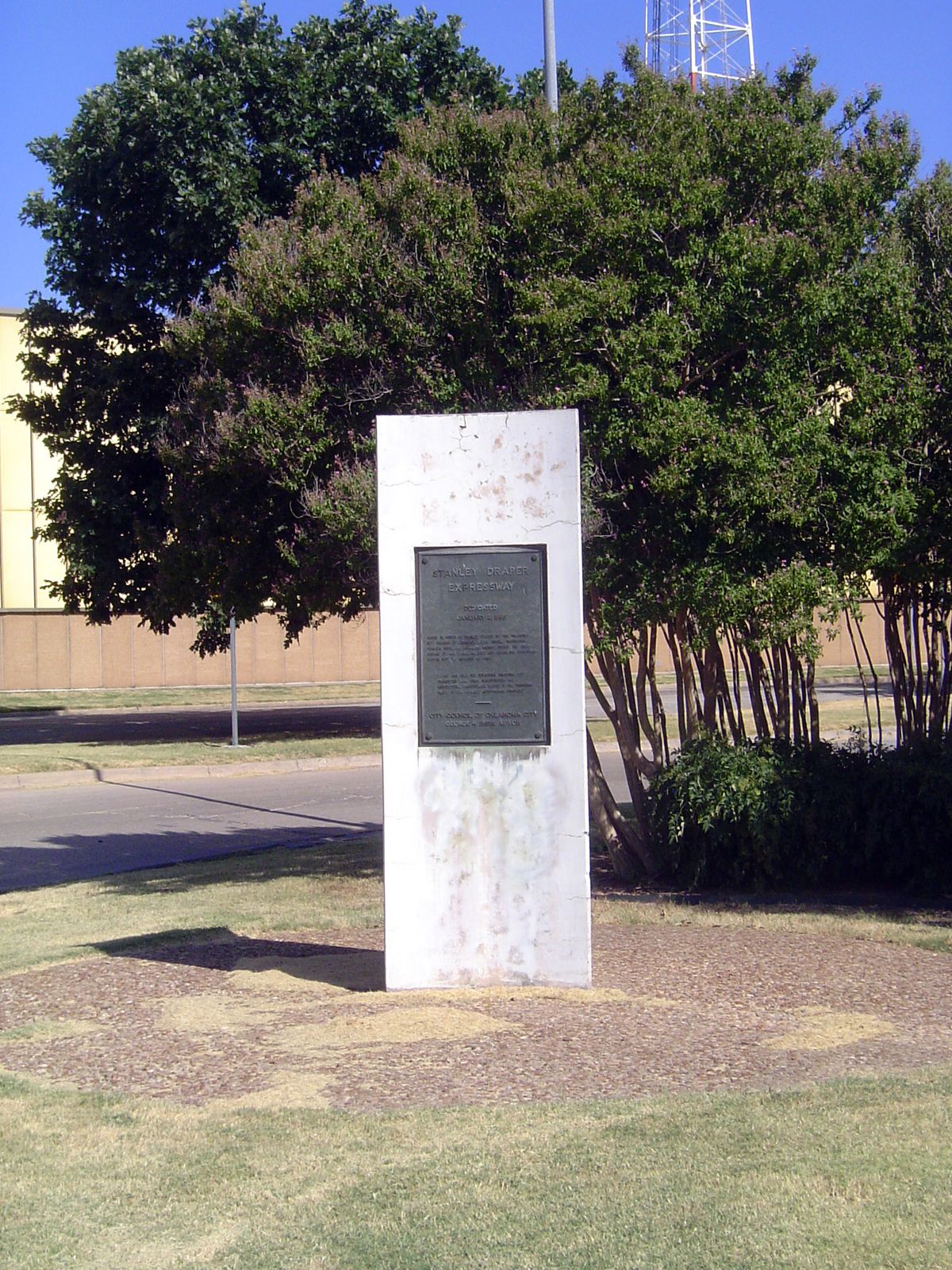 The statue has been moved, though as of 2012 the monument survives.