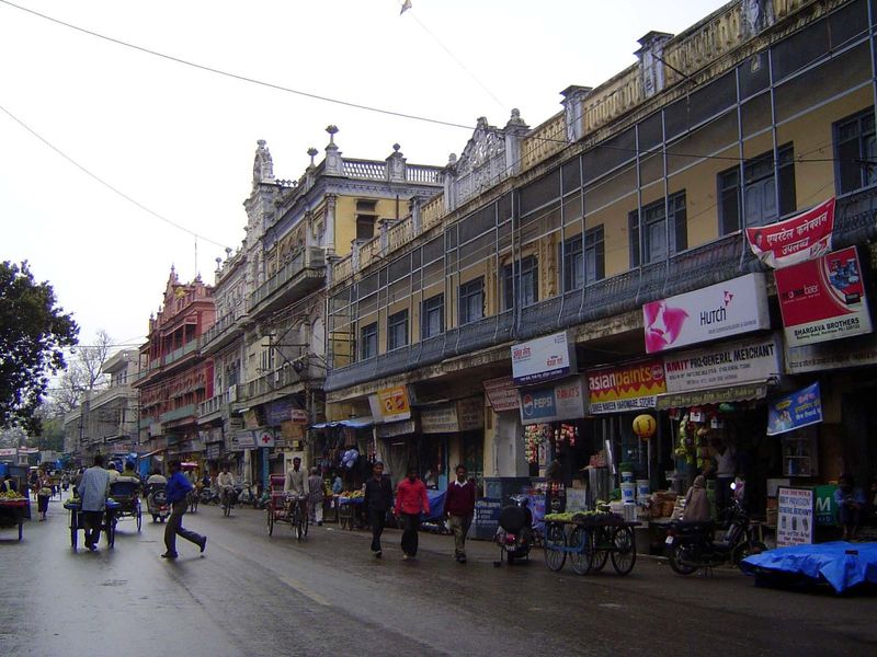 Haridwar's main street.