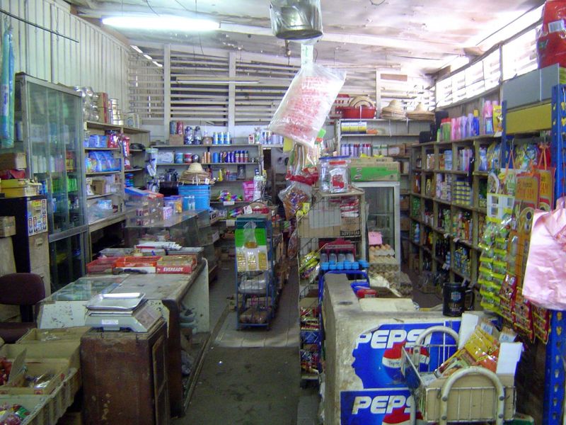 Interior of the store.