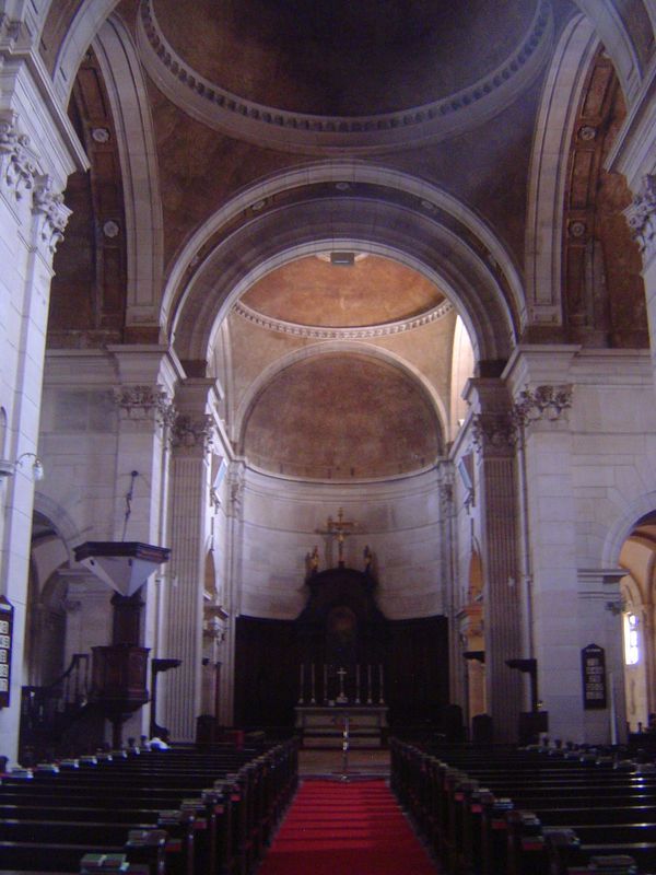 Probably grander in conception than any other church in British India, the church is also almost lifeless, perhaps because it was built at a