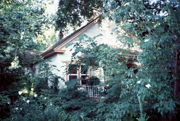Some homes were a big bigger, though still on the modest side. In this case, from the 1930s, it's the garden that's most striking, for Norma
