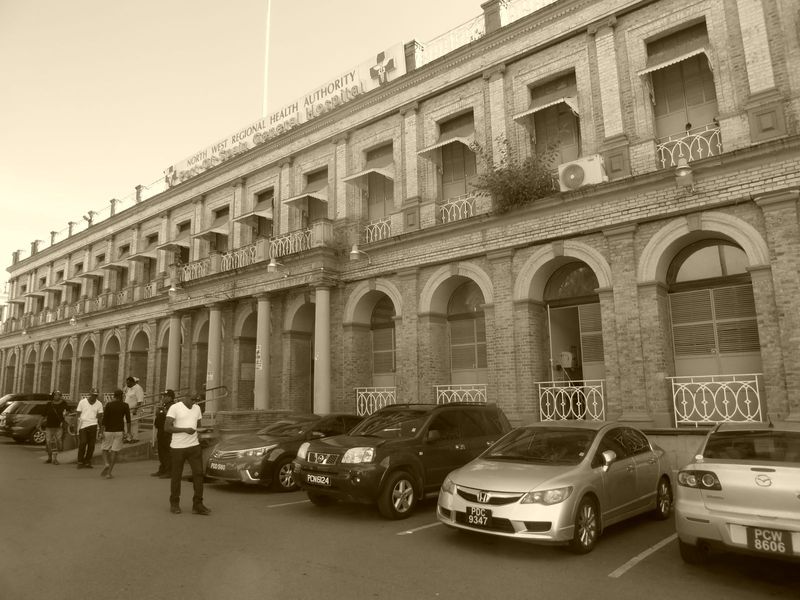 A few earlier, in 1858, the colonial government opened Port of Spain's general hospital.