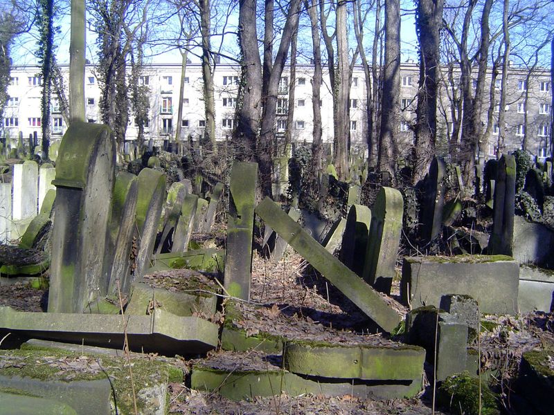 Crowded and much of it wrecked, as was the living community.