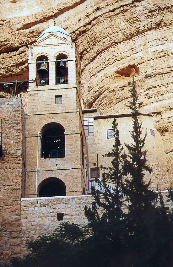 The bell-tower, still in use.