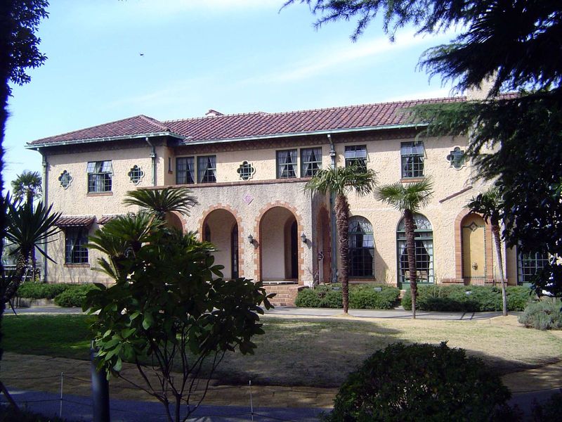Berrick Hall, built for an Englishmen who at the outbreak of the war took off for Canada. The house was used as a dormitory for St. Joseph C