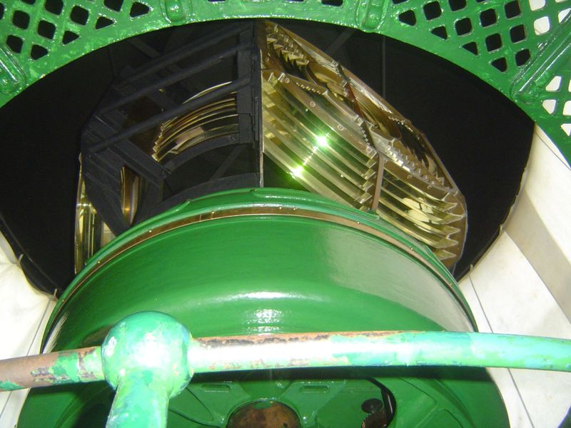 That would be a Fresnel lens, I do believe.