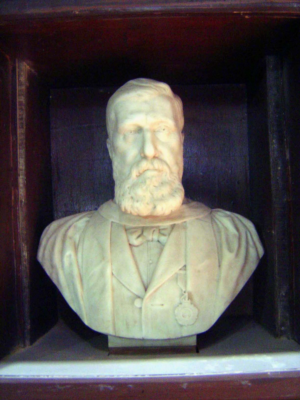 Theodore Cooke, M.A., principal from 1865 to 1893.