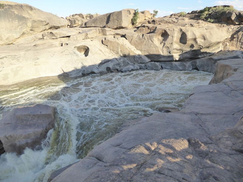 Do you get the sense that the river is getting excited?